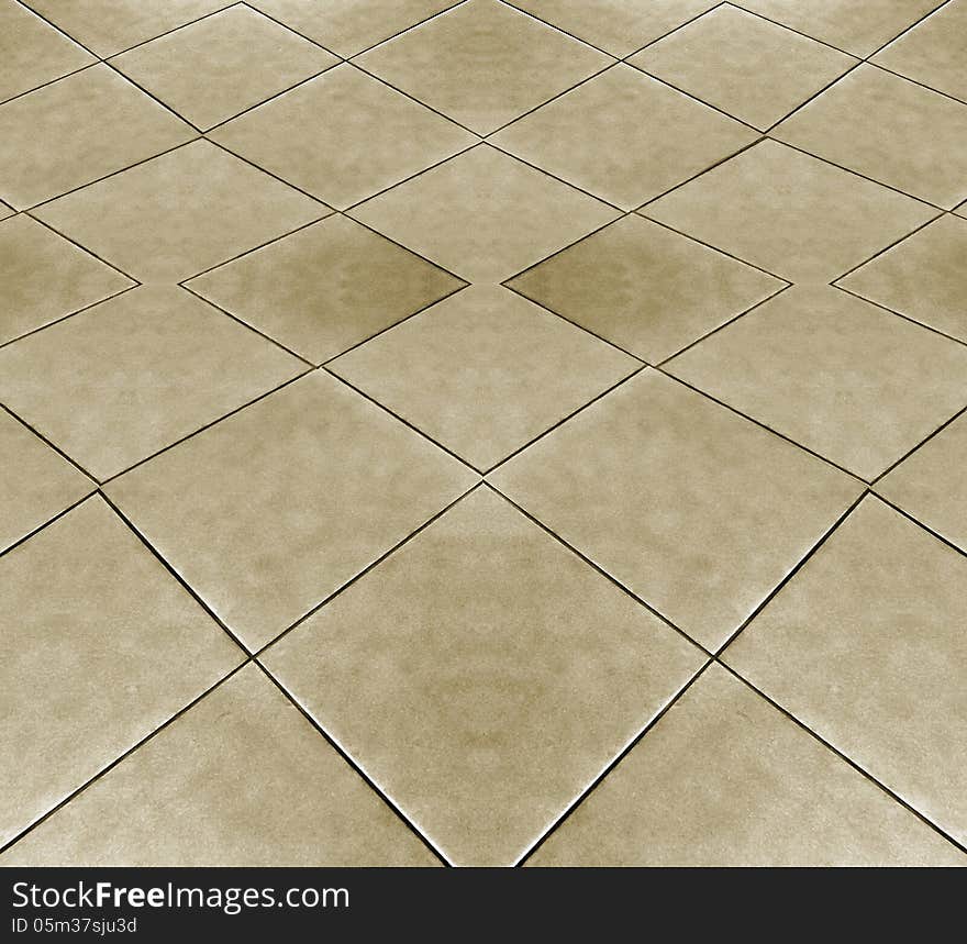 Geometric floor abstract background in pale brown tones. Geometric floor abstract background in pale brown tones.