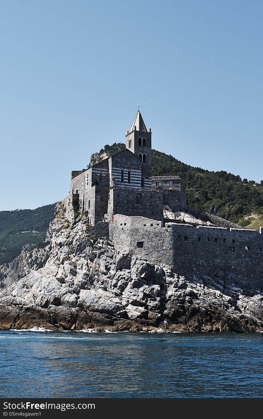 This is a beautiful church in portovenere, little village near la spezia