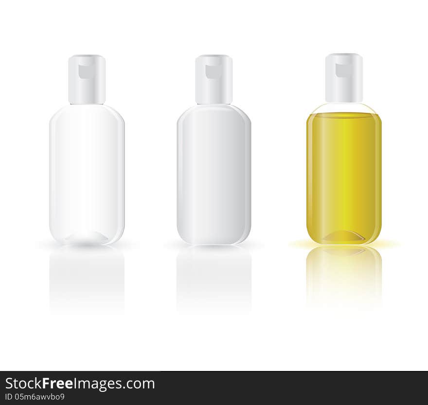 Set of bottles