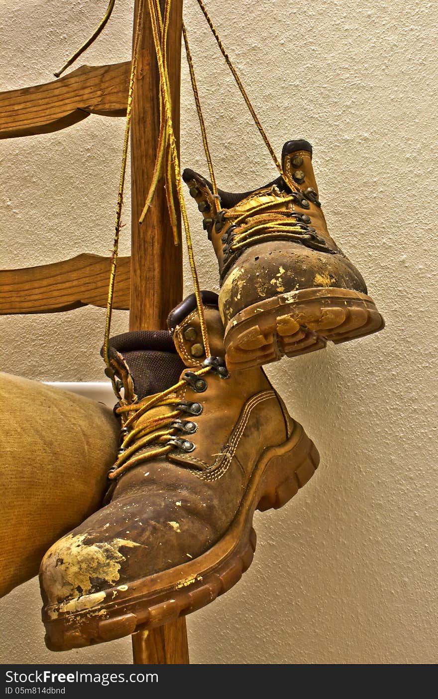 Taken at home these are my old work boots