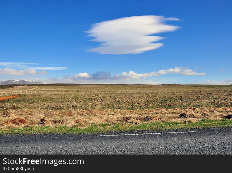 Amazing cloud formation