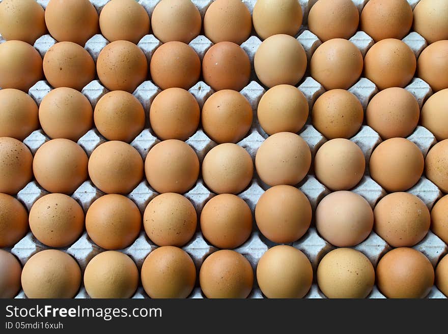 Brown eggs