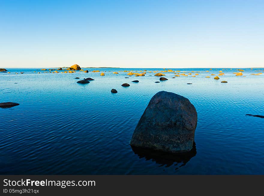 Coast of the Baltic Sea, Estonia. Coast of the Baltic Sea, Estonia.