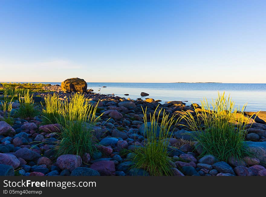 Coast of the Baltic Sea, Estonia. Coast of the Baltic Sea, Estonia.