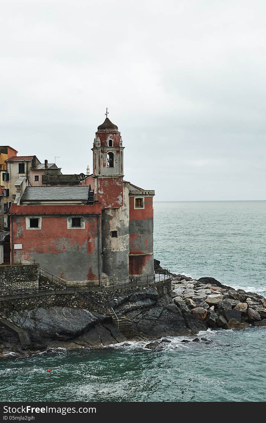 Tellaro a very beautiful village in la spezia