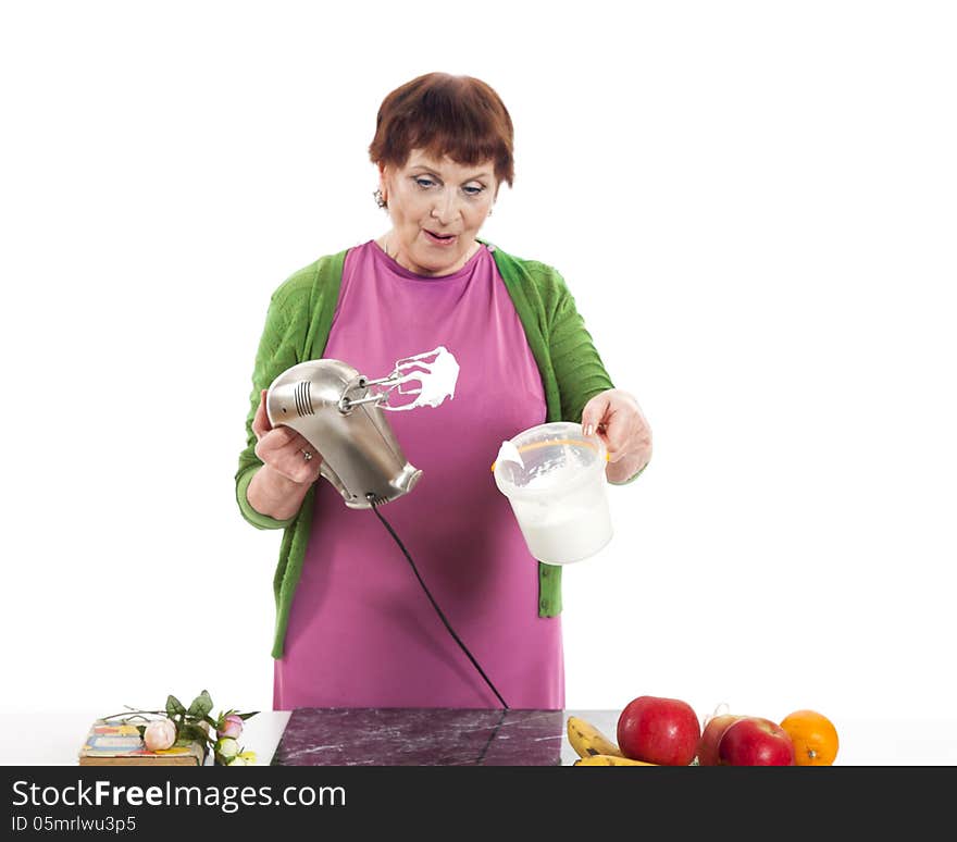 Woman Cooking