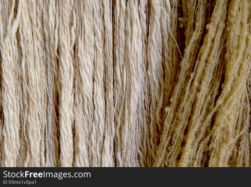 Texture of wool with colors, background