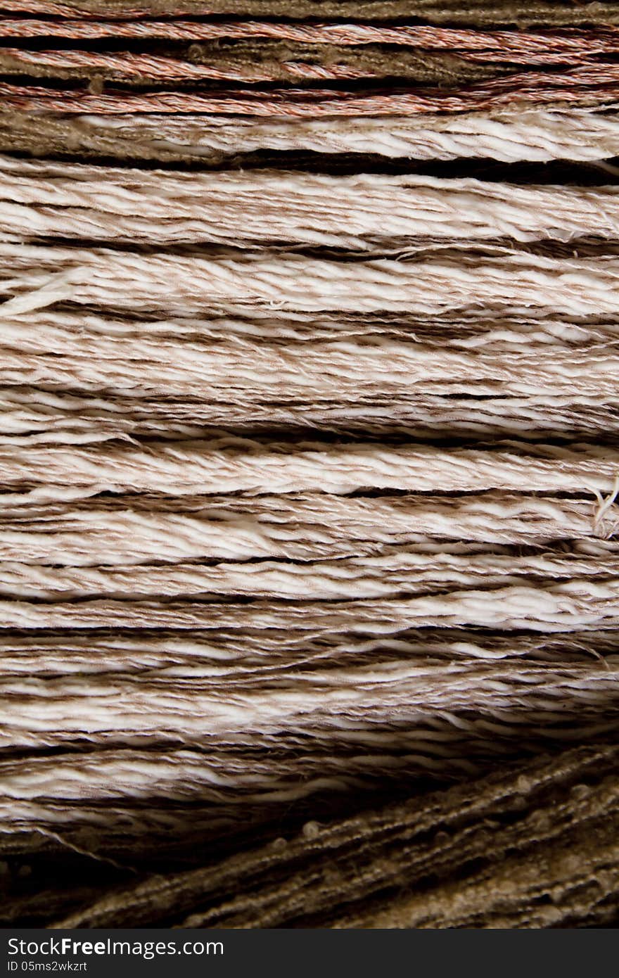 Texture of wool