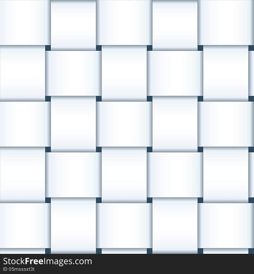 White textile wicker texture background. White textile wicker texture background.