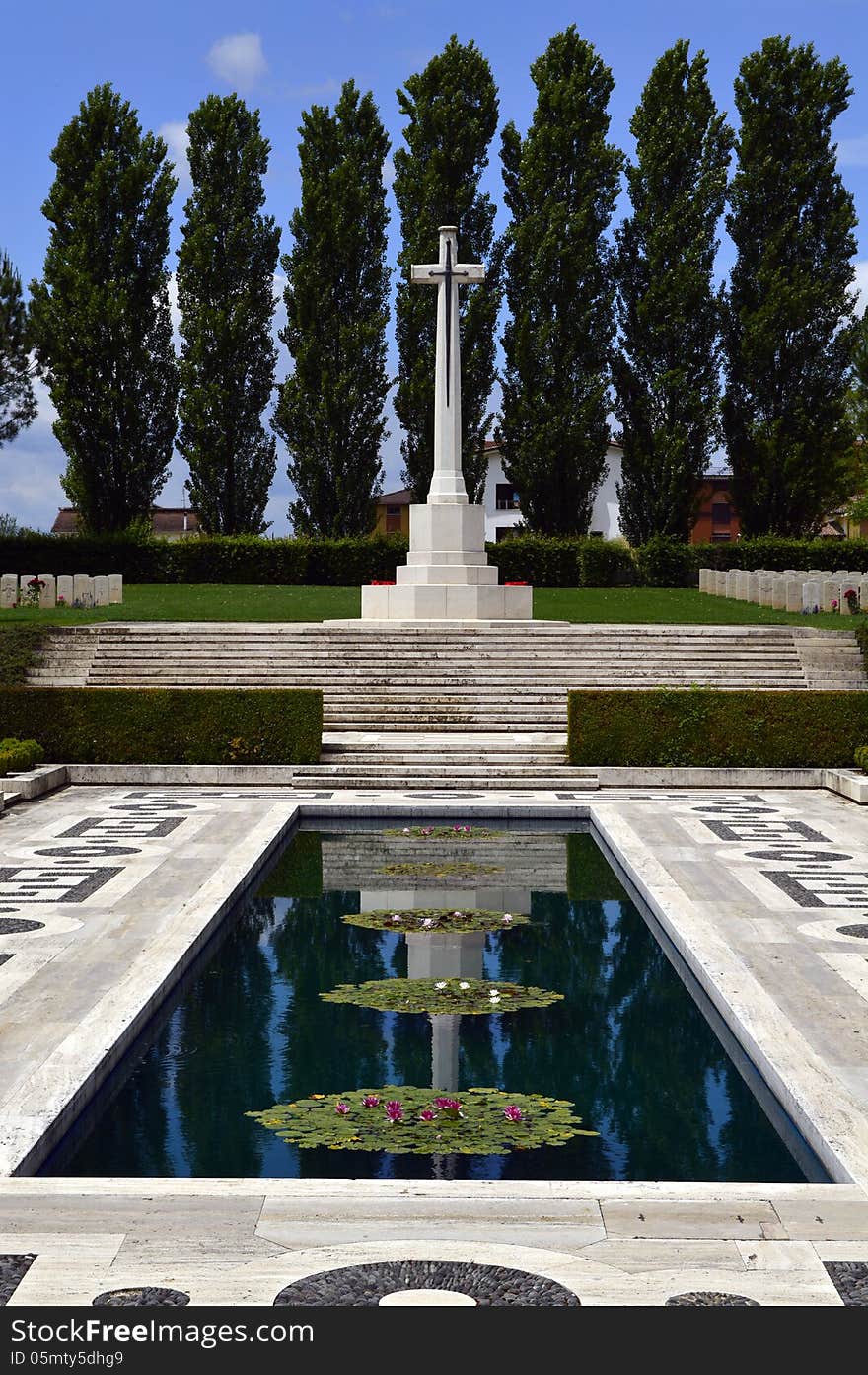 War Cemetery Memorial