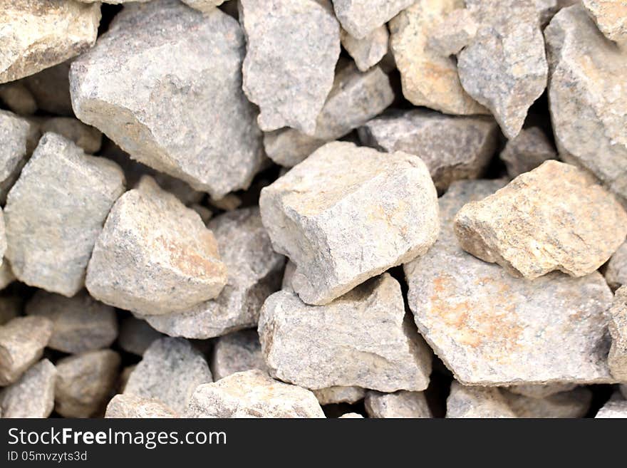 Granite gravel texture as a background