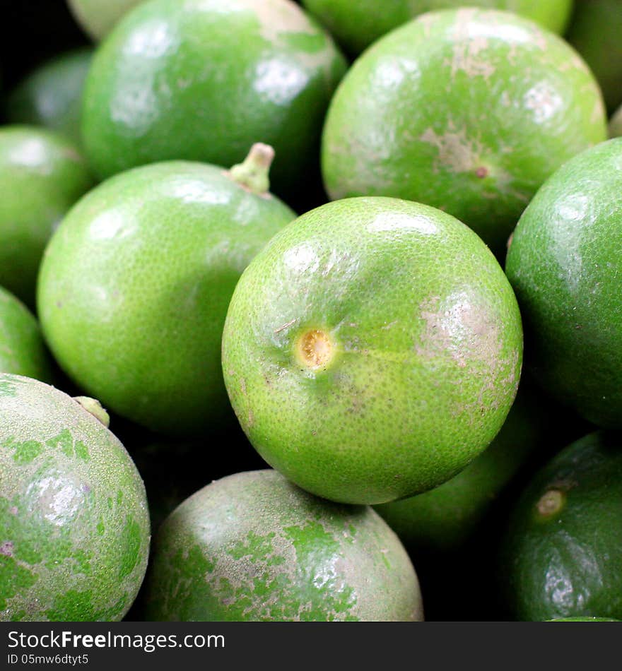 Pile of lime