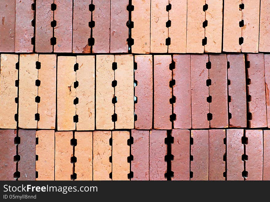 Floor tile stack pattern or background