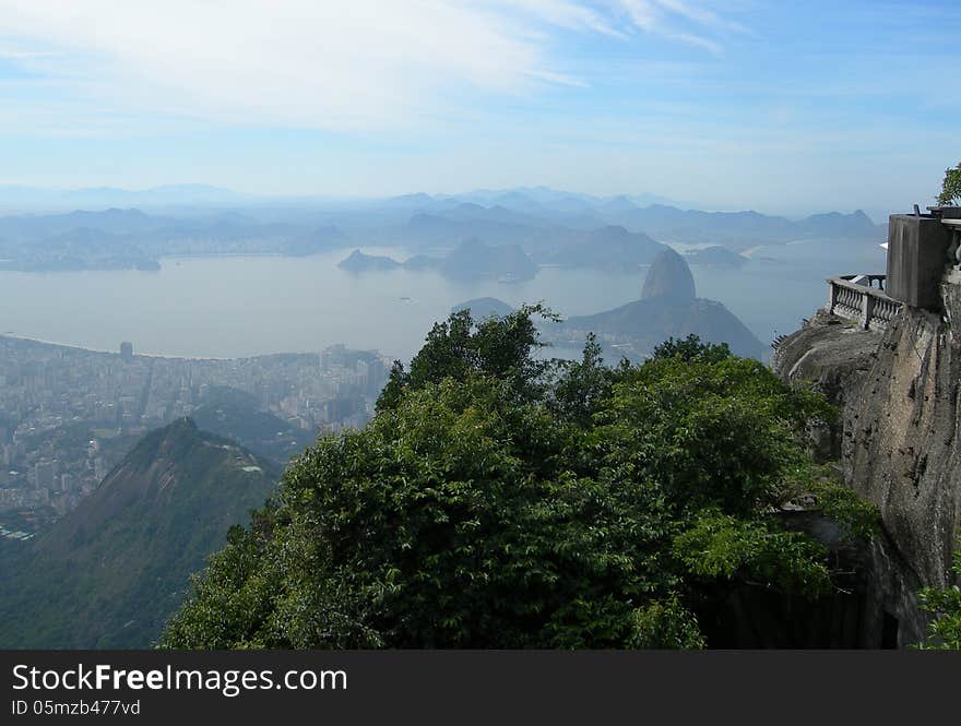 Aerial View Of Rio De Janeiro, Brazil