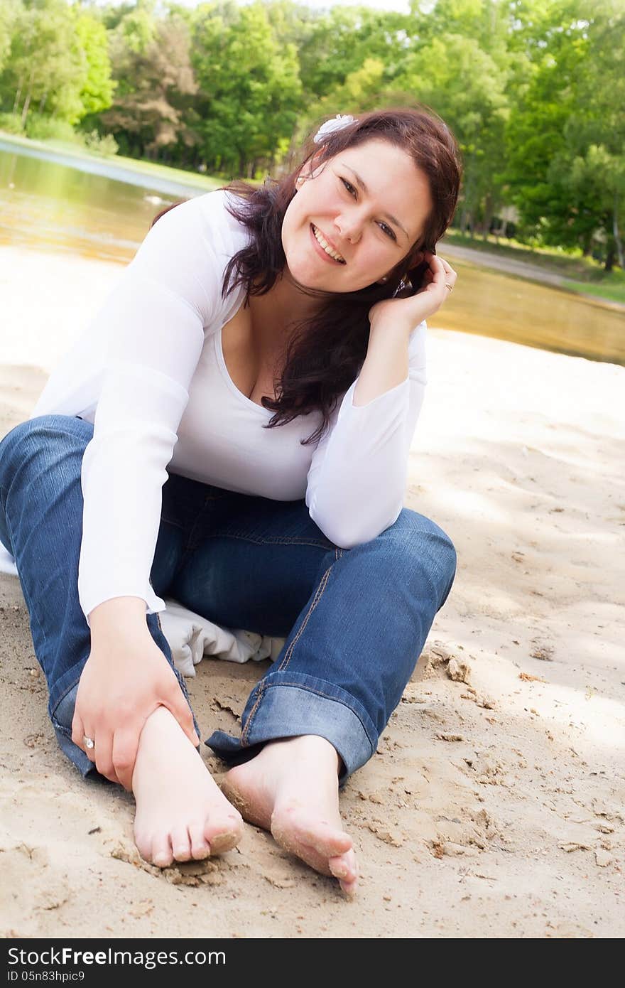 Young smiling girl