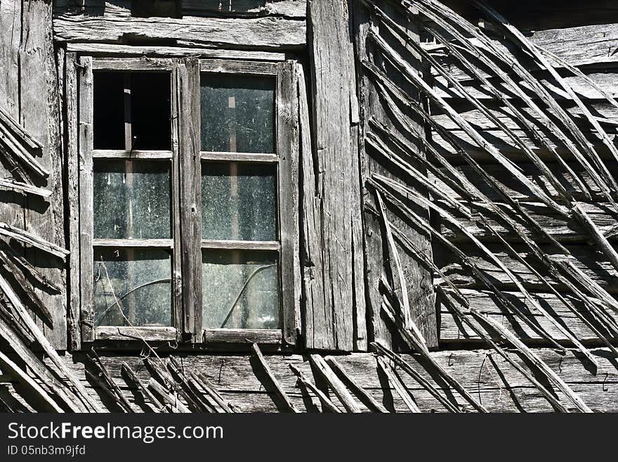 Old Wooden Window