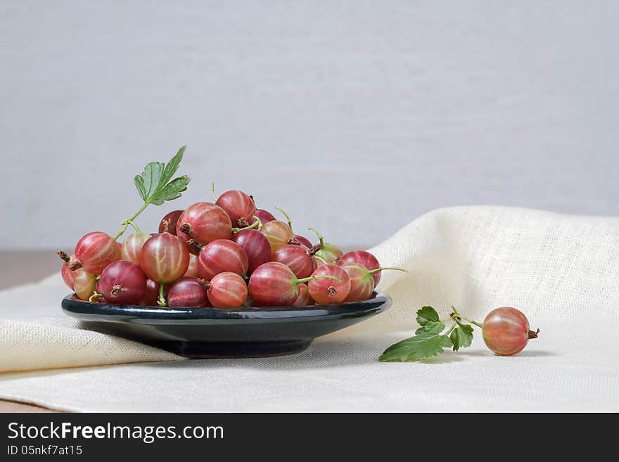 Fresh gooseberries