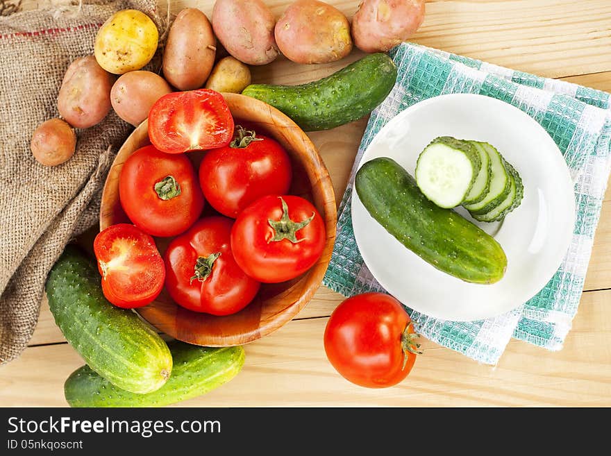 fresh vegetables