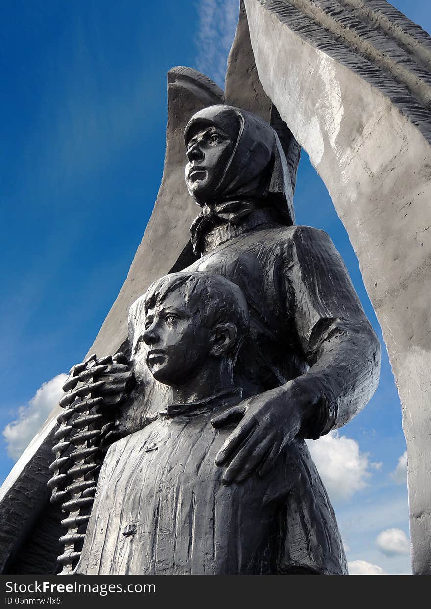 Monument to the workers of rear in Kostroma