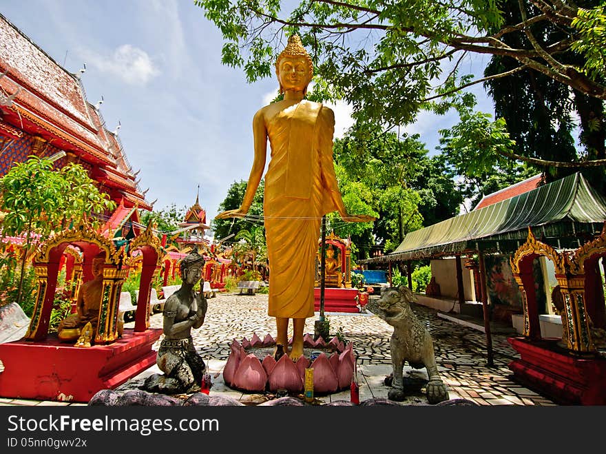 Oldest temple on Phuket island in Thailand. Oldest temple on Phuket island in Thailand