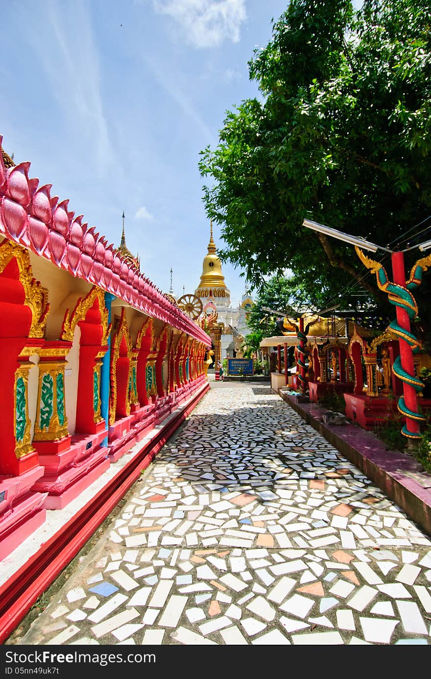 Oldest temple on Phuket island in Thailand. Oldest temple on Phuket island in Thailand