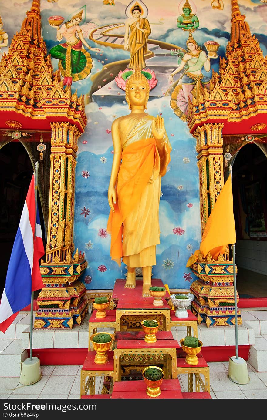 Oldest temple on Phuket island in Thailand. Oldest temple on Phuket island in Thailand