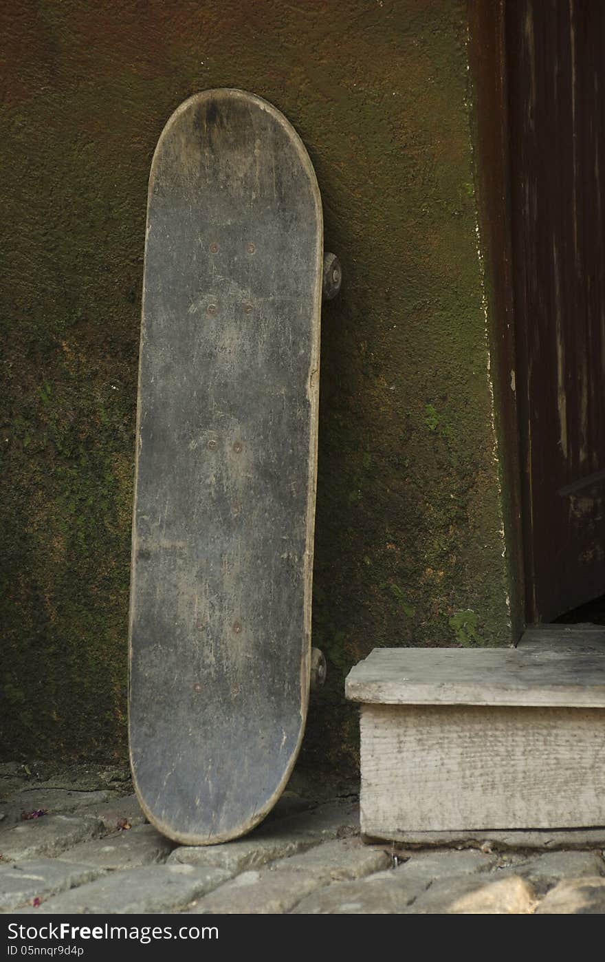 Old skateboard