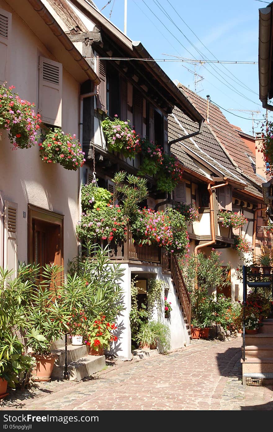 Streets In Eguisheim