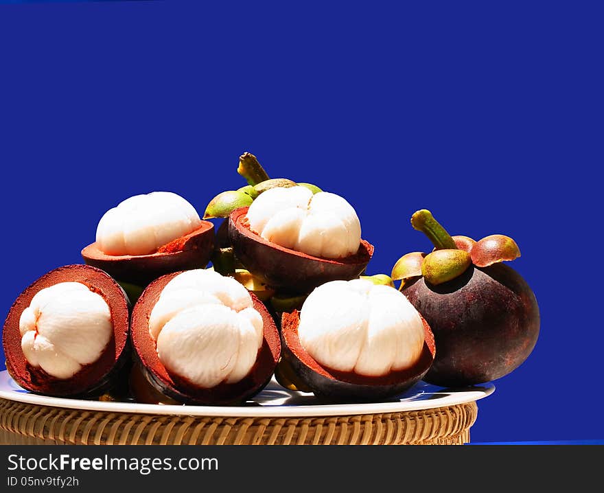 Mangosteen is a popular fruit for Asian. It has been dubbed 'Queen of Fruits'.