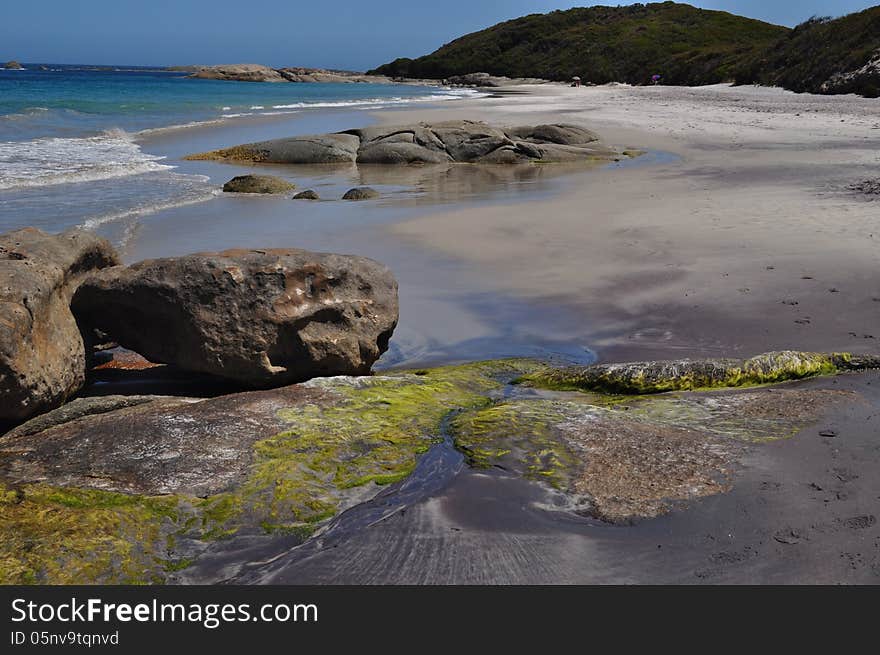 Beach scene Denmark Western Australia Perth