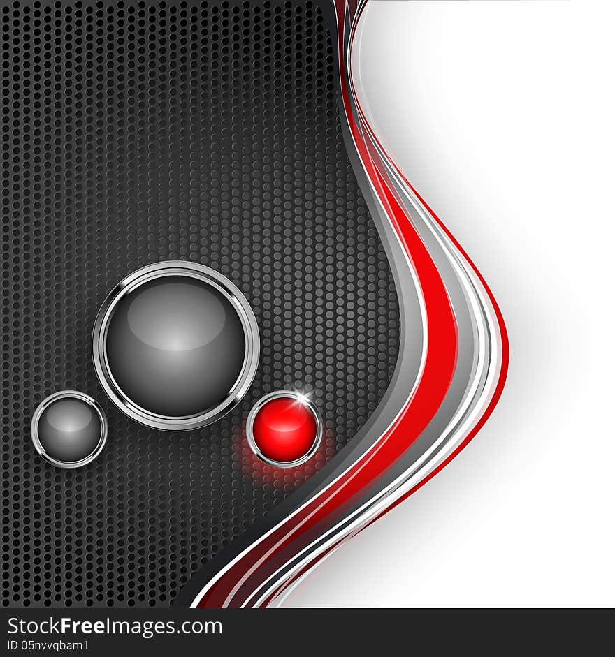 Abstract Vector Background With Copy Space