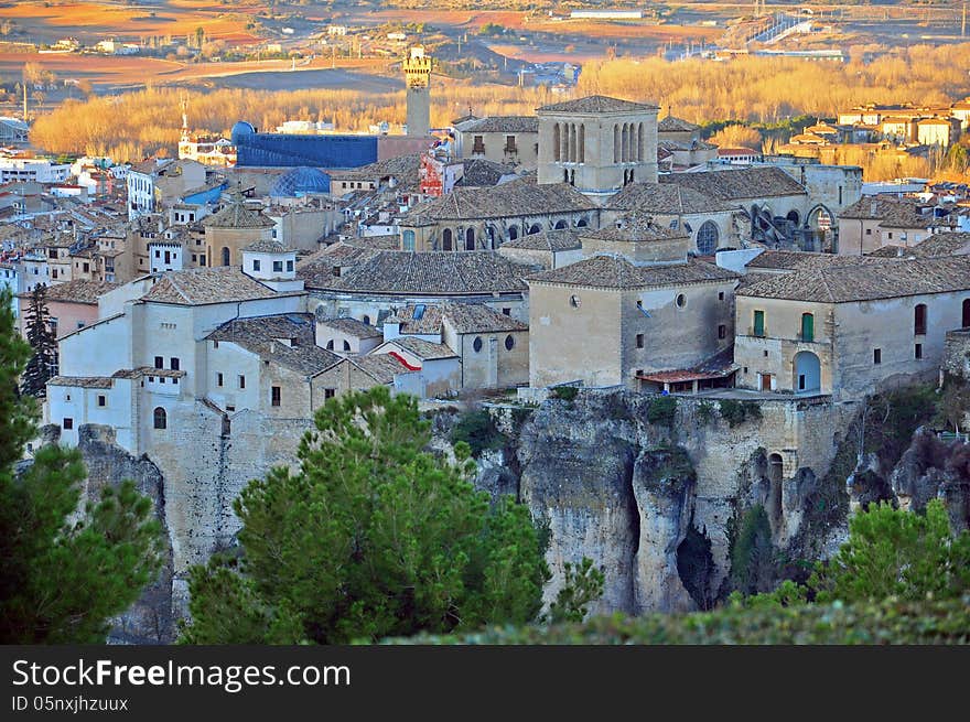 Cuenca On Sunset