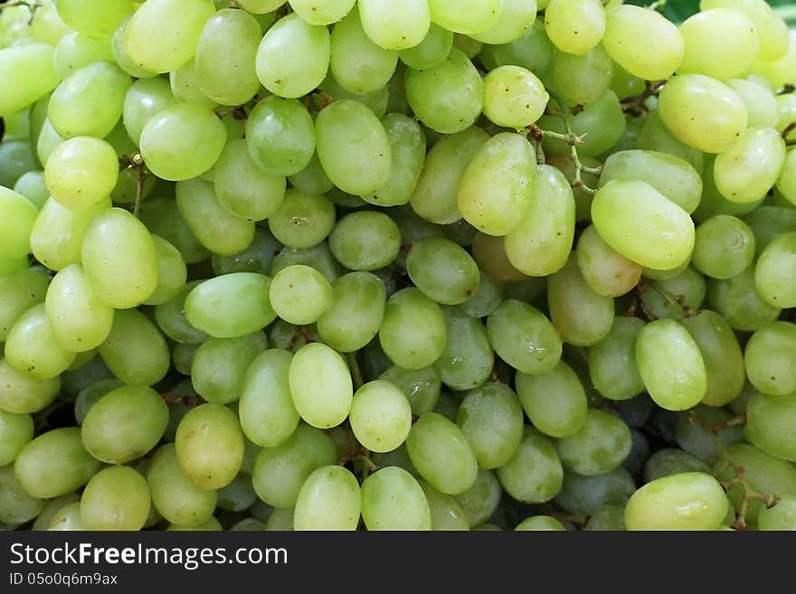 Fresh grape at fruit market