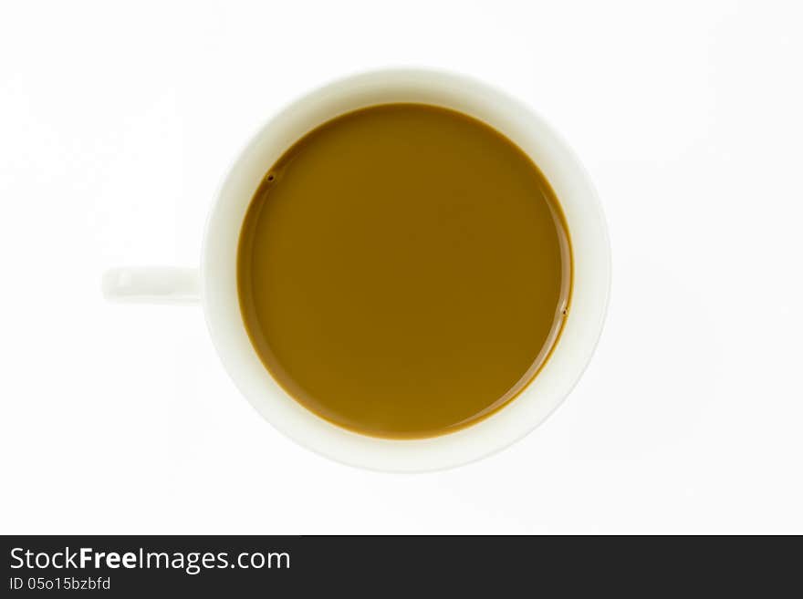 Coffee Cup On White Background