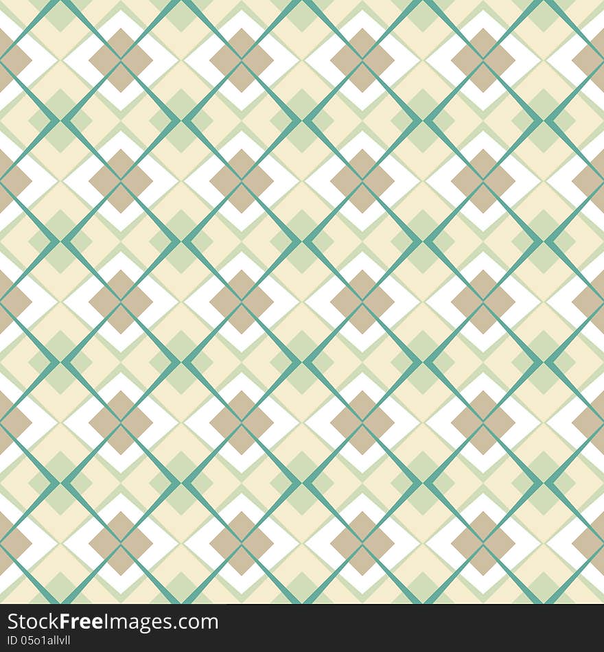 Vintage seamless geometric pattern. Vector illustration. Vintage seamless geometric pattern. Vector illustration