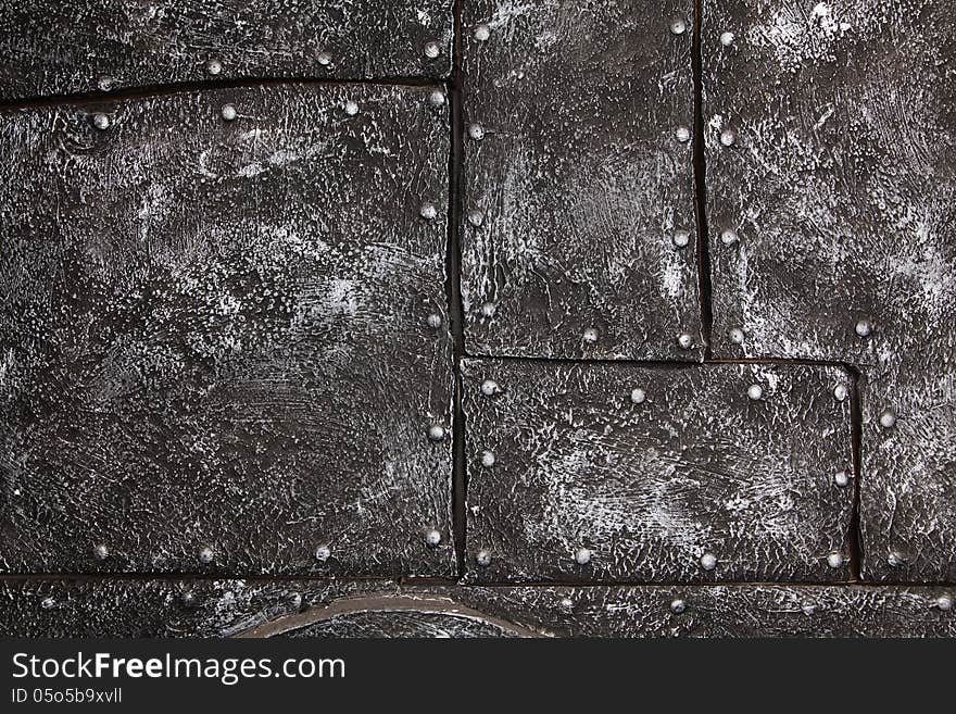 Dark metal pattern