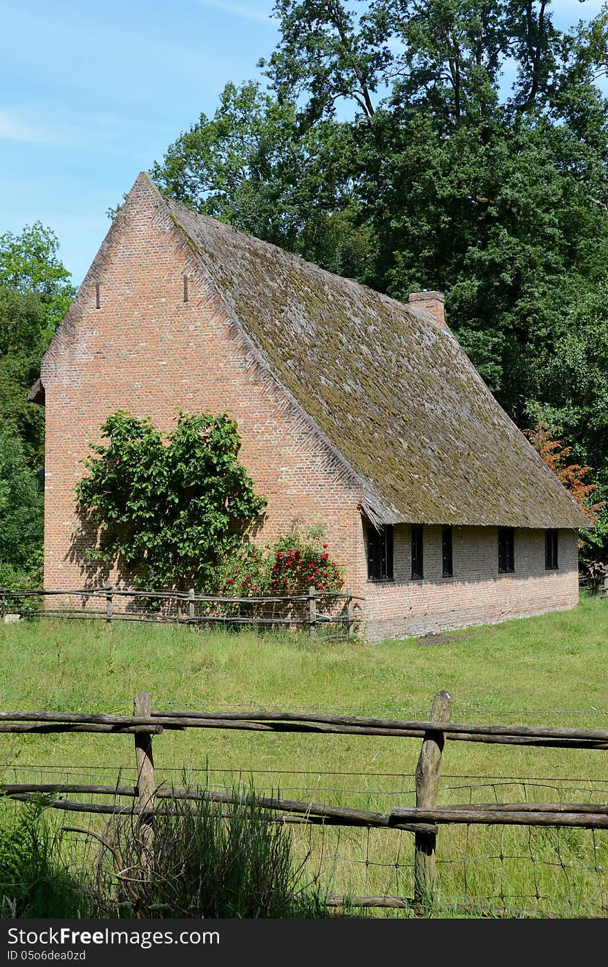 Old house on the countryside.