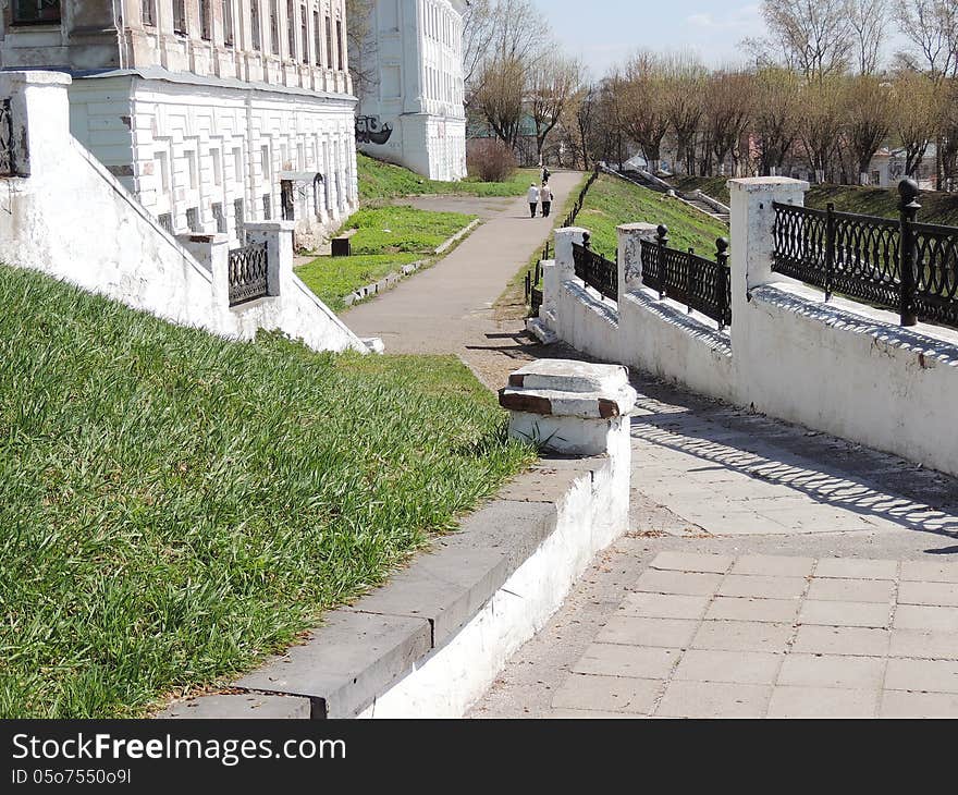 Pictures of the old Kremlin in Kostroma, Russia