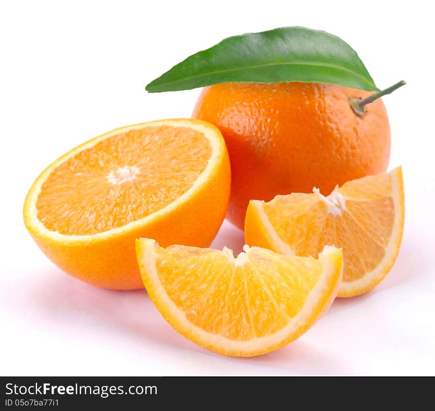 Orange With Segments