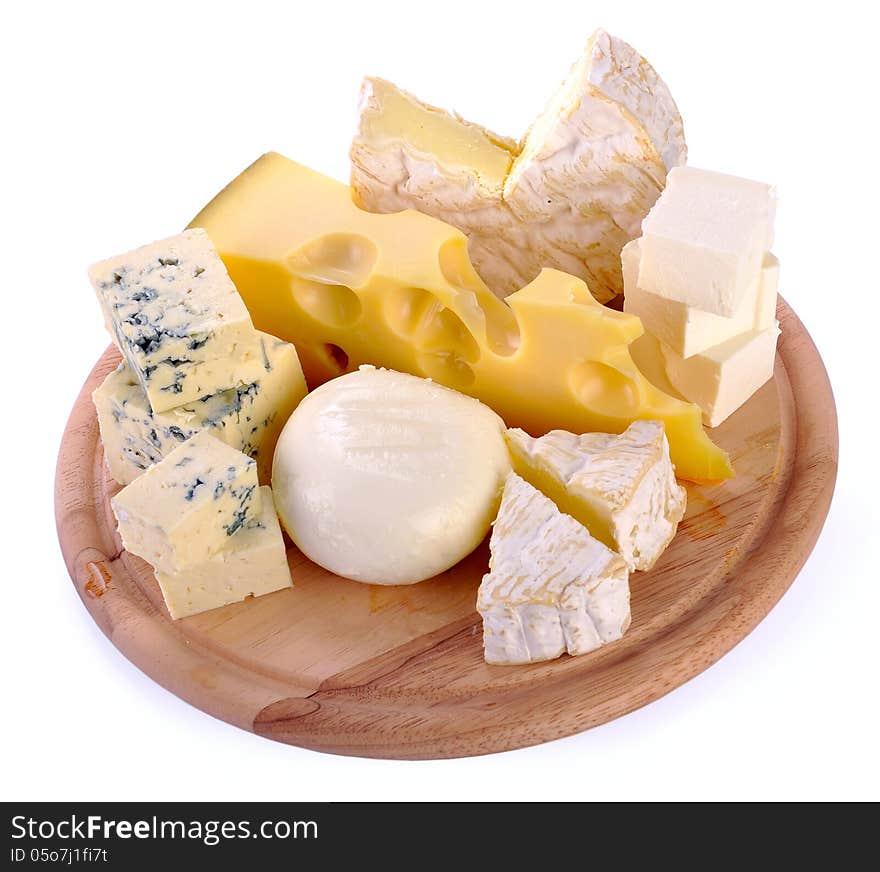 Set of cheese