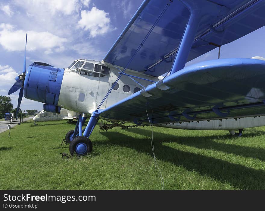 Historic aircraft used in agriculture and transport. Historic aircraft used in agriculture and transport