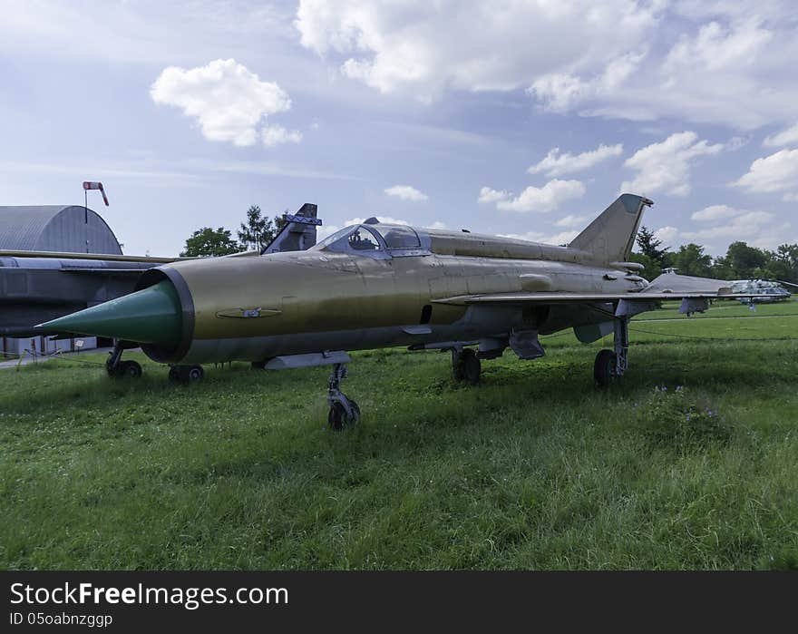 Historic aircraft used in army. Historic aircraft used in army