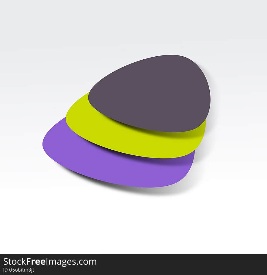 Colorful graphic illustration over grey. Colorful graphic illustration over grey