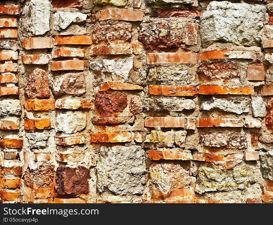 Wall of ancient church in Novgorod, Russia. Wall of ancient church in Novgorod, Russia