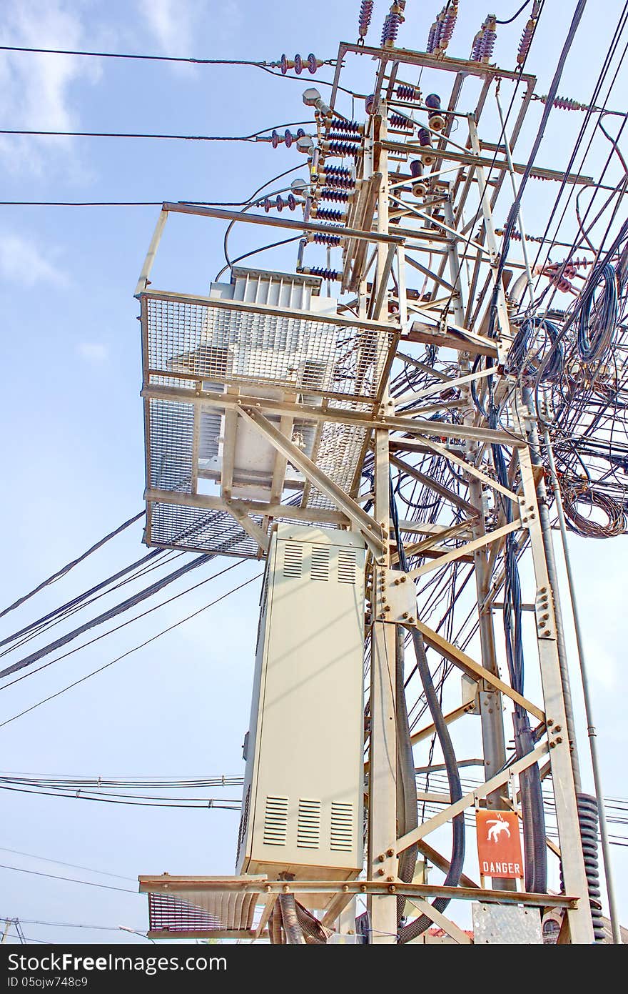 High Voltage Substation