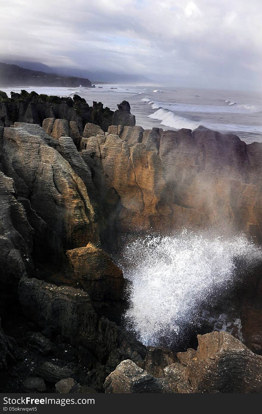 Pancake Rocks - New Zealand