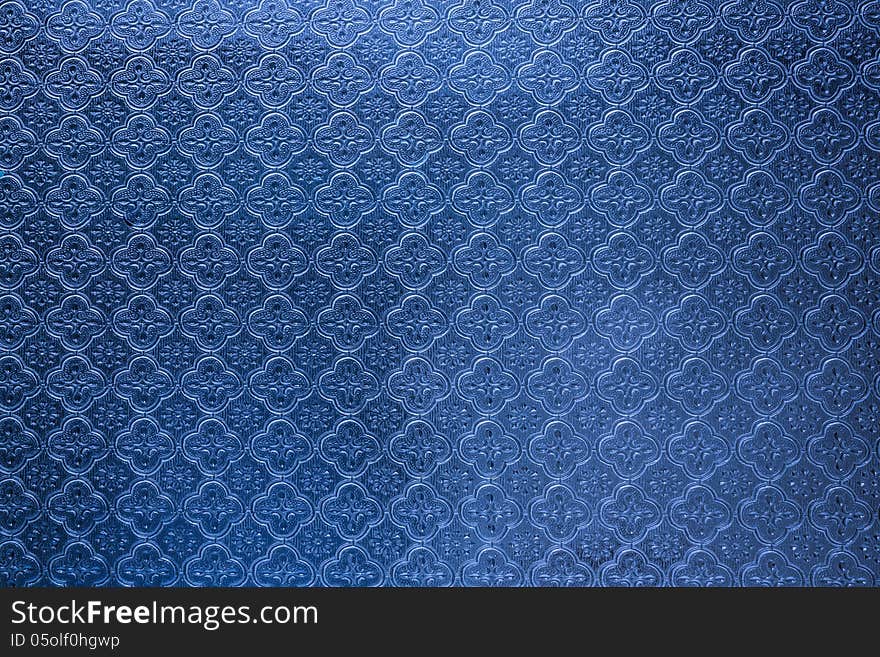 Old Blue glass tiles texture. Old Blue glass tiles texture