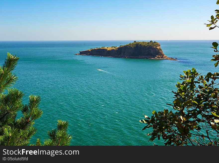 The photo taken in China's liaoning province dalian city Bangchui island scenic spot. The photo taken in China's liaoning province dalian city Bangchui island scenic spot.