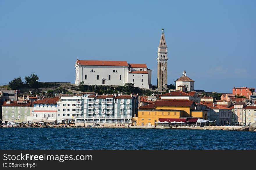 Piran church