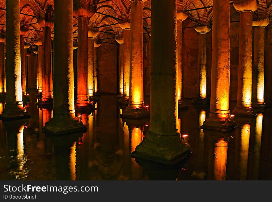 Istanbul basilica cistern